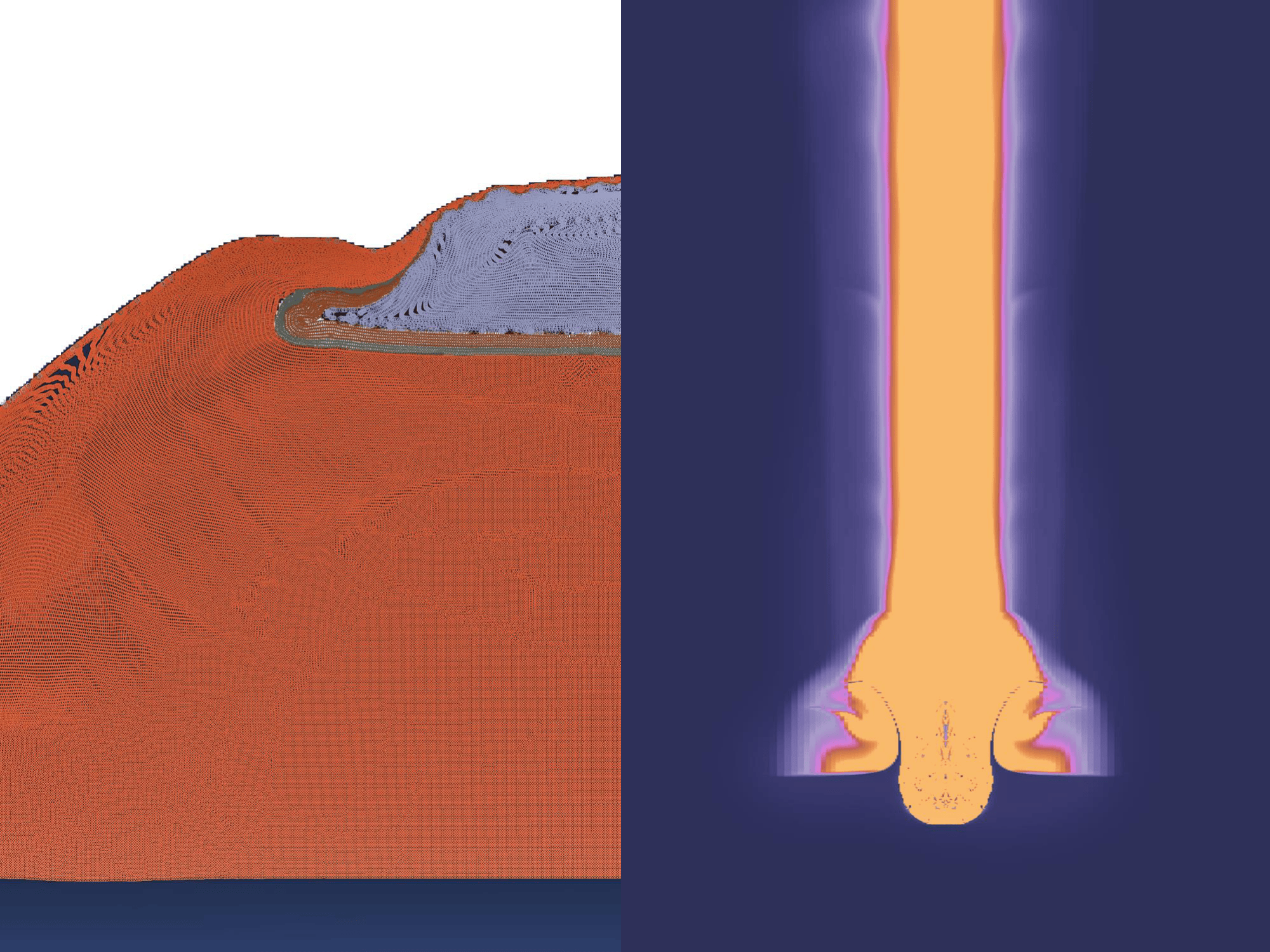 Asteroid simulation 4